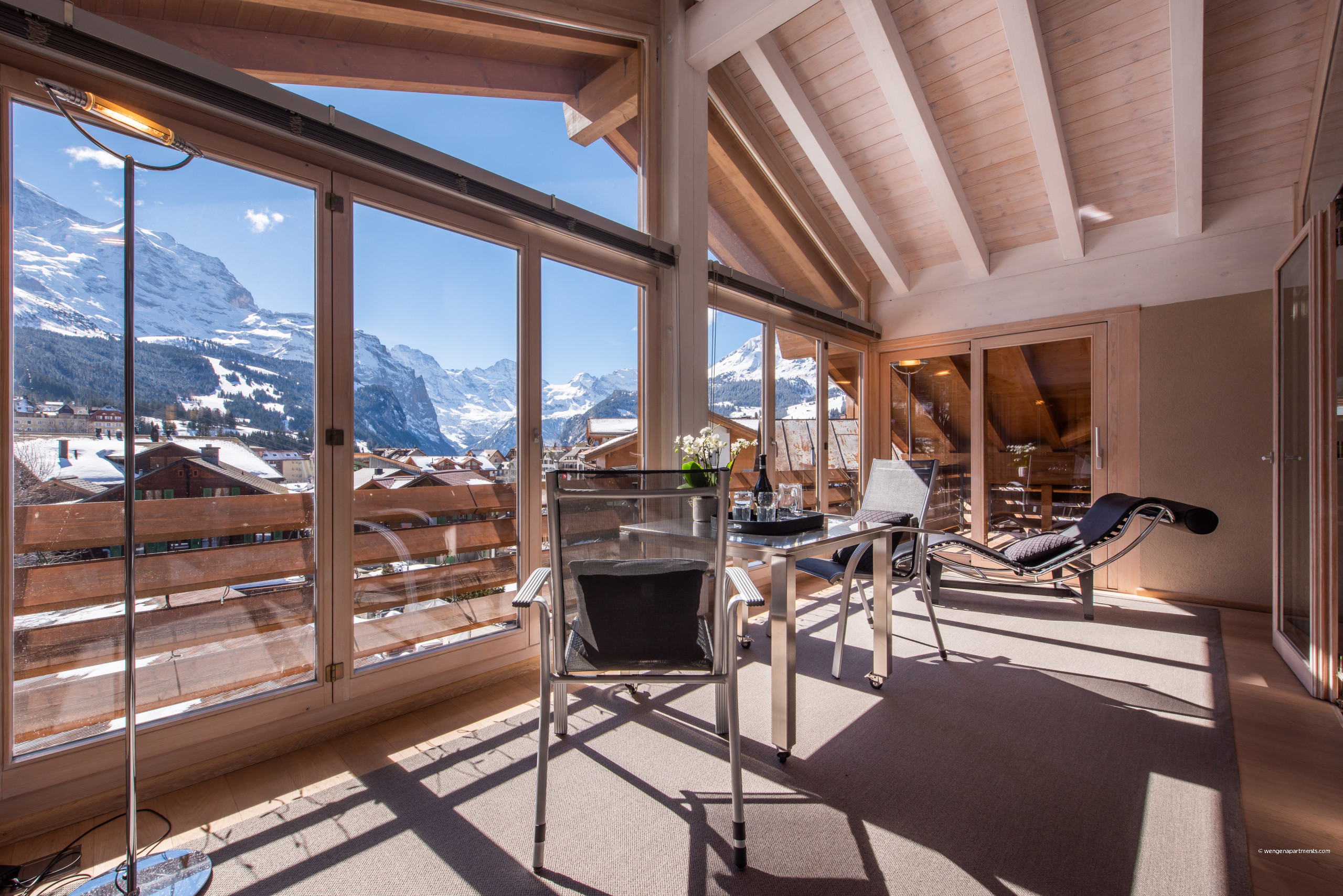  in Wengen - Chalet Schneehoren Penthouse