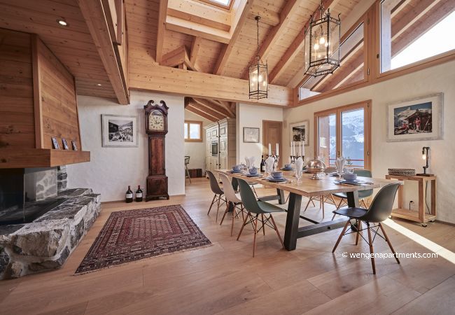 Ferienwohnung in Wengen - Chalet Bärgsunna Penthouse Ferienwohnung in Wengen - Chalet Bärgsunna Penthouse