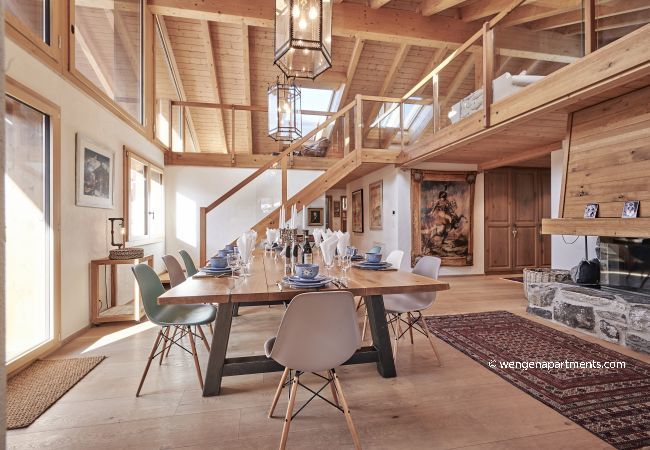 Ferienwohnung in Wengen - Chalet Bärgsunna Penthouse Ferienwohnung in Wengen - Chalet Bärgsunna Penthouse