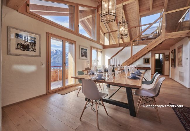 Ferienwohnung in Wengen - Chalet Bärgsunna Penthouse Ferienwohnung in Wengen - Chalet Bärgsunna Penthouse