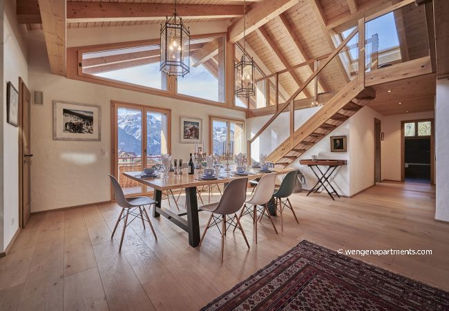 Ferienwohnung in Wengen - Chalet Bärgsunna Penthouse Ferienwohnung in Wengen - Chalet Bärgsunna Penthouse