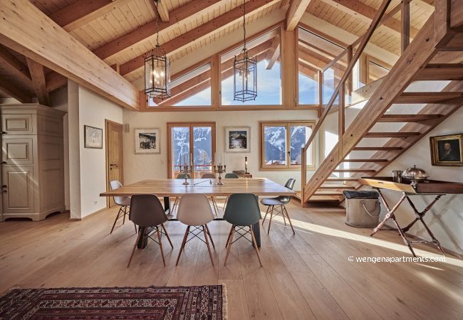 Ferienwohnung in Wengen - Chalet Bärgsunna Penthouse Ferienwohnung in Wengen - Chalet Bärgsunna Penthouse