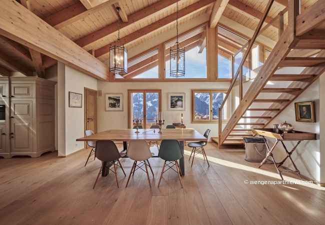 Ferienwohnung in Wengen - Chalet Bärgsunna Penthouse Ferienwohnung in Wengen - Chalet Bärgsunna Penthouse