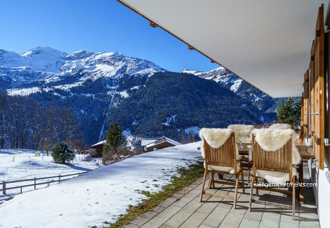 Ferienwohnung in Wengen - Chalet Bergrose 1 Ferienwohnung in Wengen - Chalet Bergrose 1