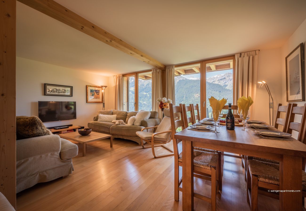 Ferienwohnung in Wengen - Chalet Roossi 2