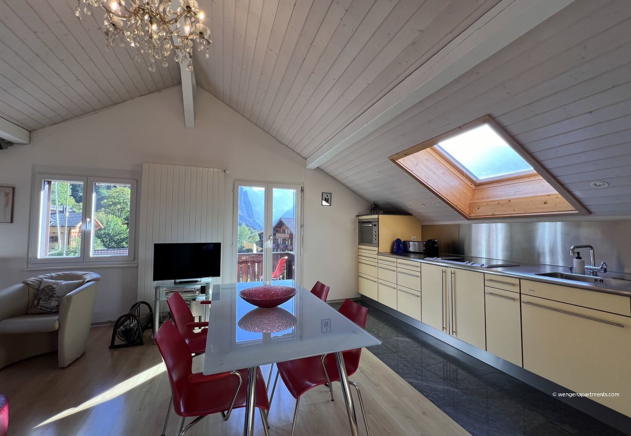 Ferienwohnung in Wengen - Chalet Tilia Penthouse