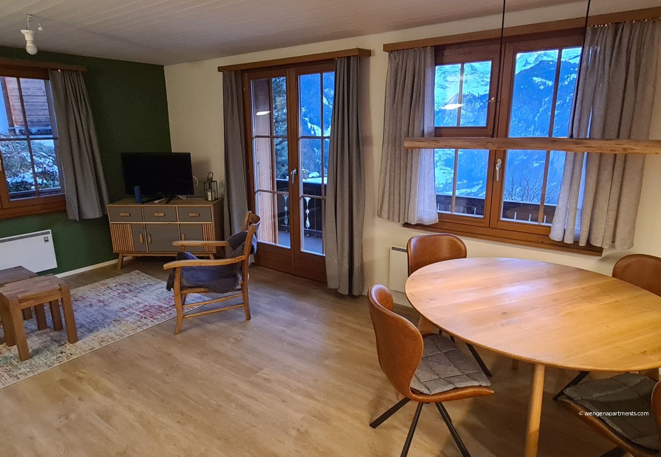 Ferienwohnung in Wengen - Chalet am Bluemewäg 7 Ferienwohnung in Wengen - Chalet am Bluemewäg 7