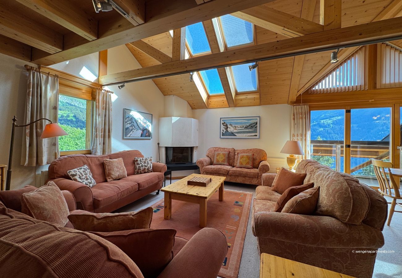 Ferienwohnung in Wengen - Apartment Oberhof Penthouse