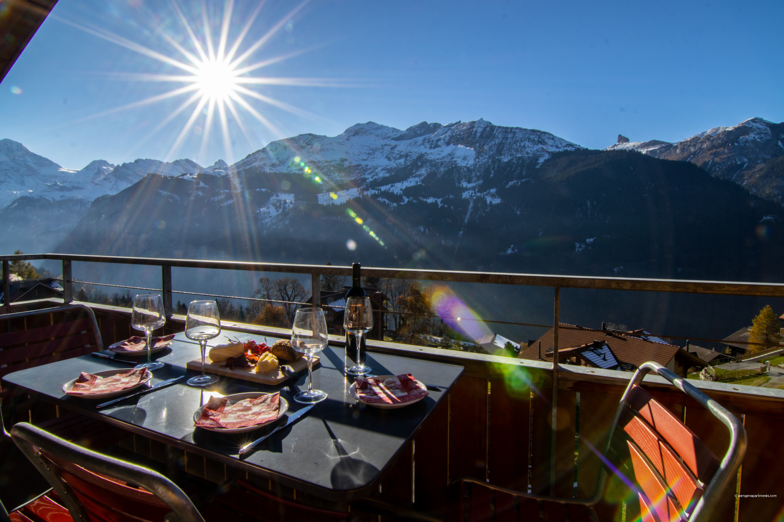  à Wengen - Chalet Sterndolde Penthouse