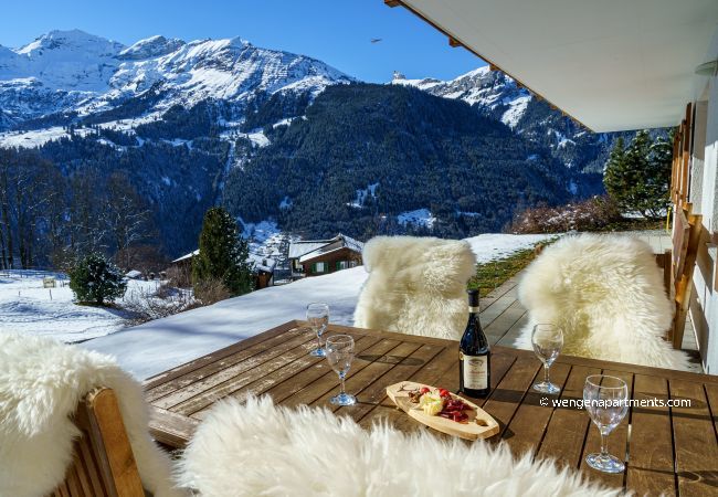 Appartement à Wengen - Chalet Bergrose 1 Appartement à Wengen - Chalet Bergrose 1