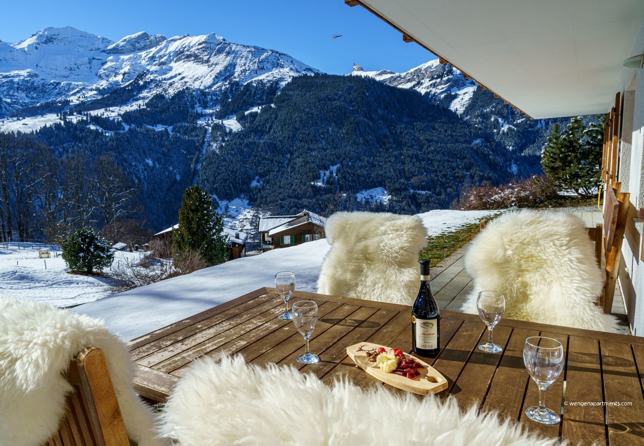 Appartement à Wengen - Chalet Bergrose 1 Appartement à Wengen - Chalet Bergrose 1