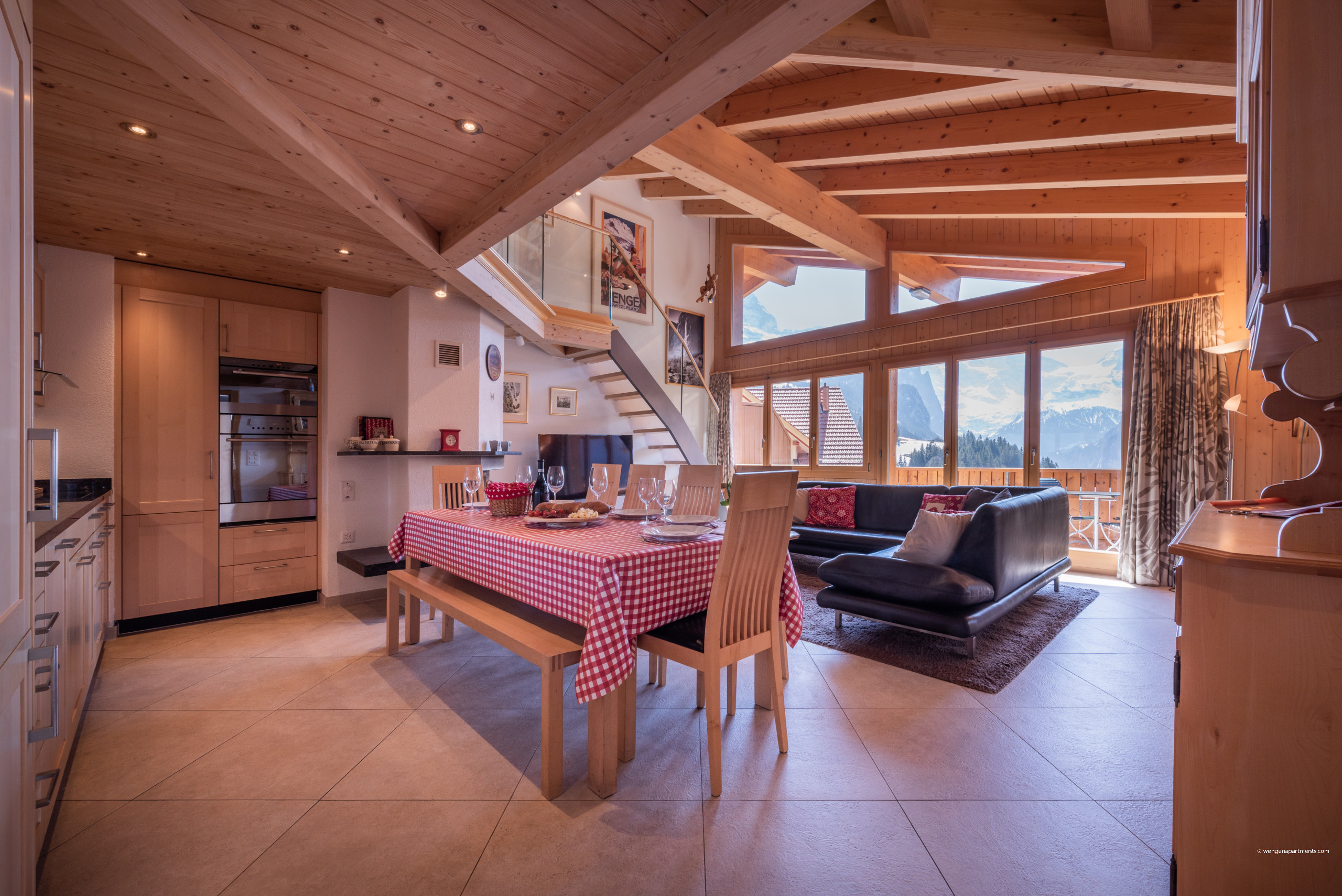  in Wengen - Chalet Aquila 7 Penthouse