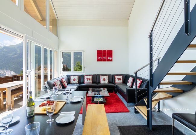 Apartment in Wengen - Chalet Hannegg Penthouse Apartment in Wengen - Chalet Hannegg Penthouse