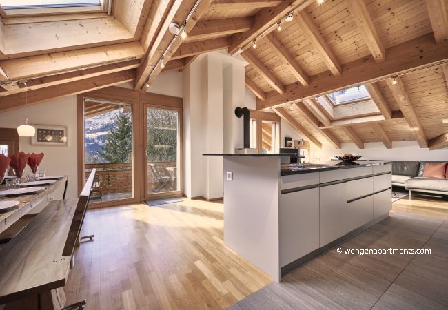 Apartment in Wengen - Chalet Bergfrieden Penthouse Apartment in Wengen - Chalet Bergfrieden Penthouse