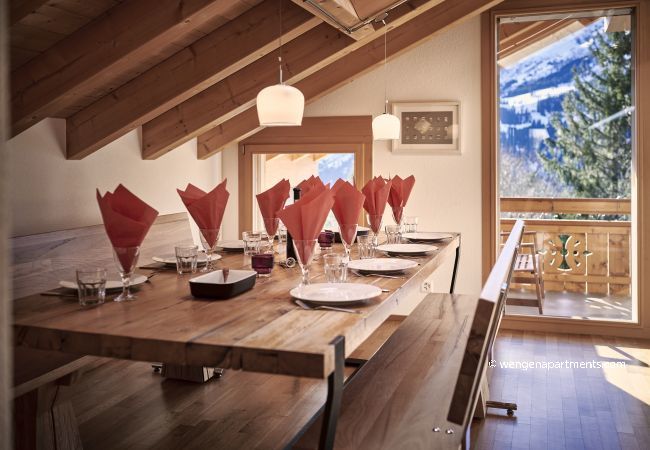 Apartment in Wengen - Chalet Bergfrieden Penthouse Apartment in Wengen - Chalet Bergfrieden Penthouse