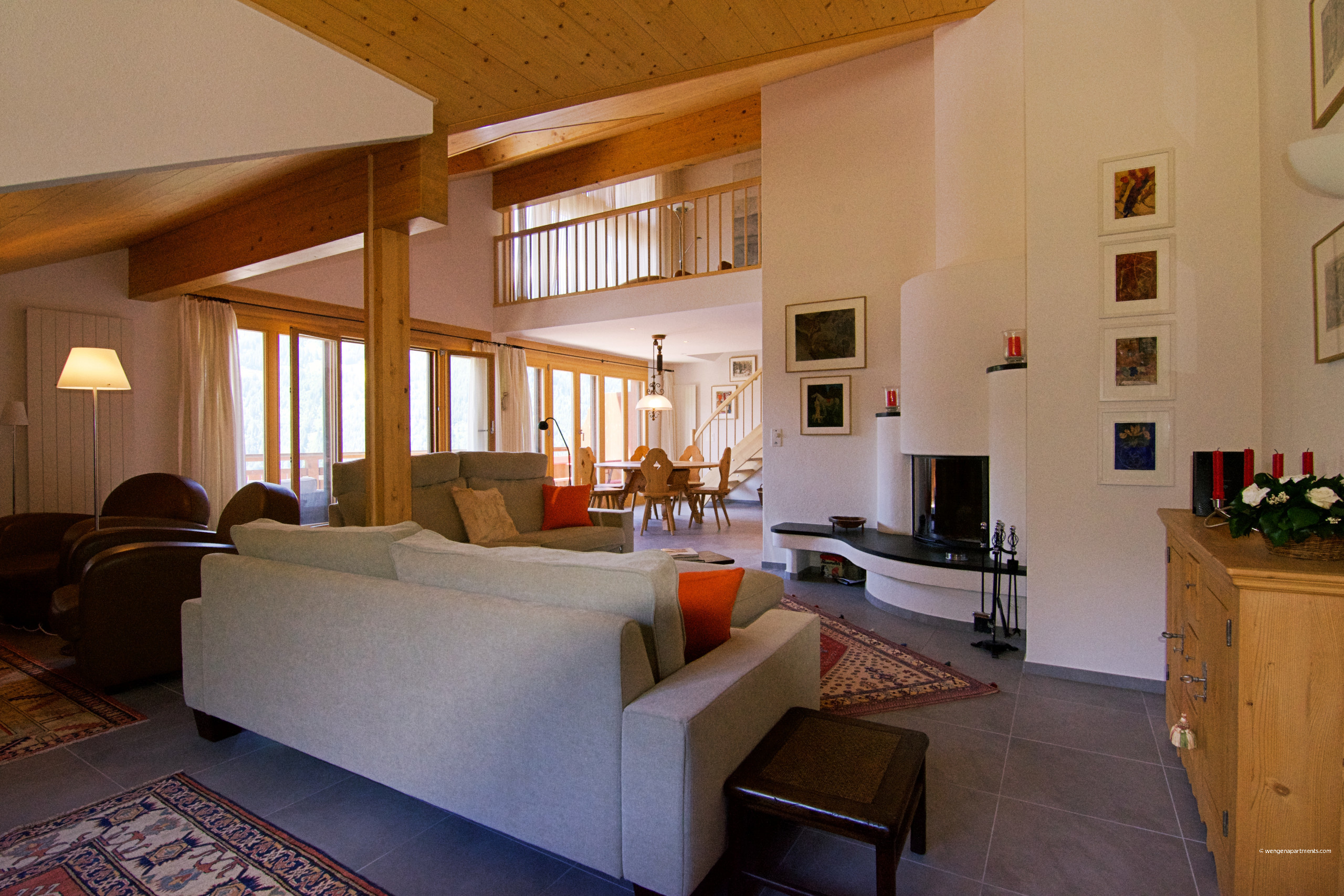  in Wengen - Chalet Bella Vista 12 Penthouse
