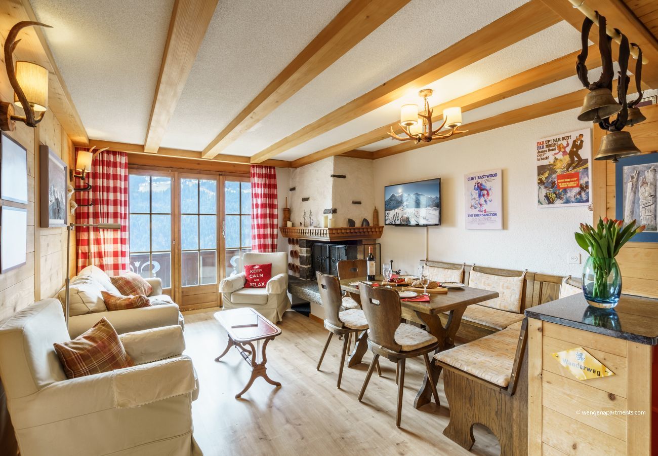Apartment in Wengen - Chalet Bergkristall