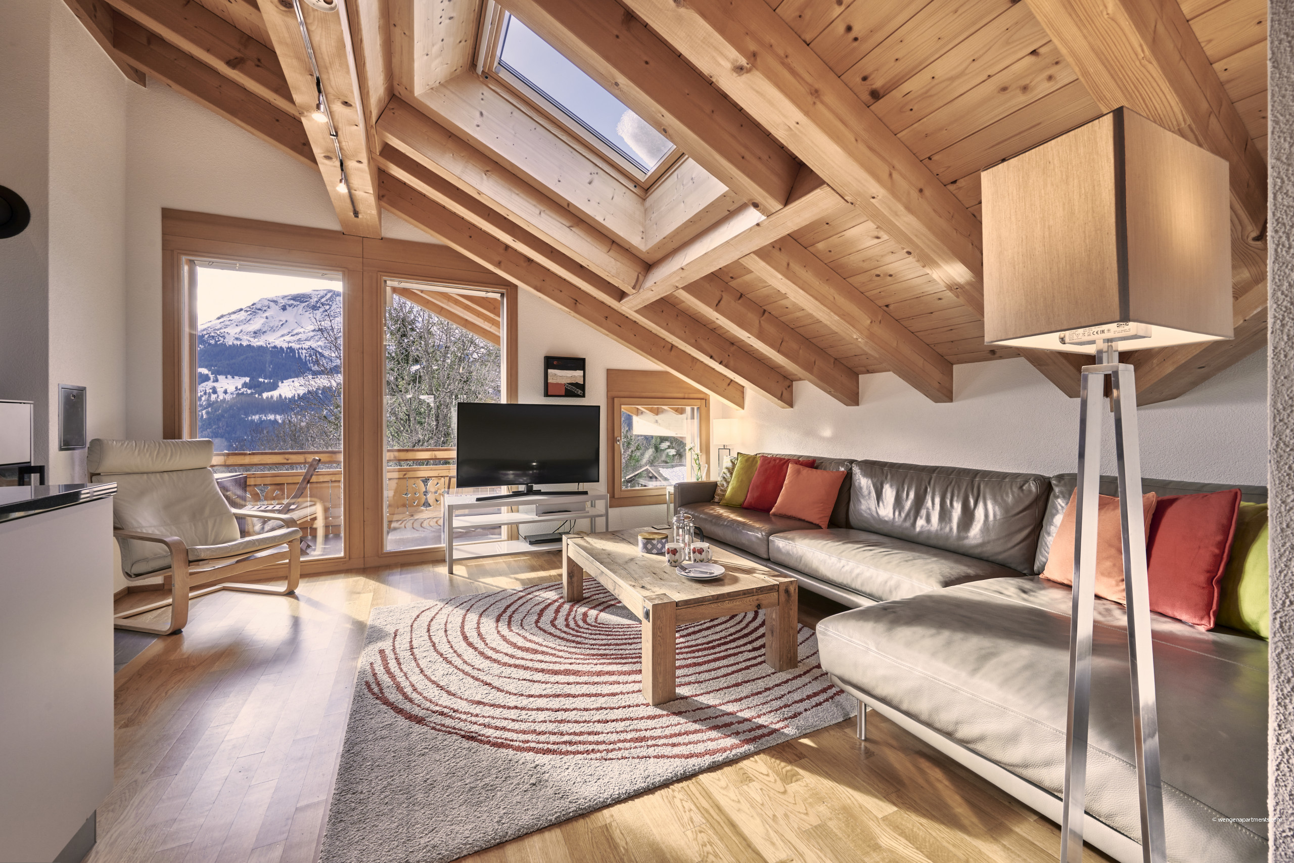  in Wengen - Chalet Bergfrieden Penthouse