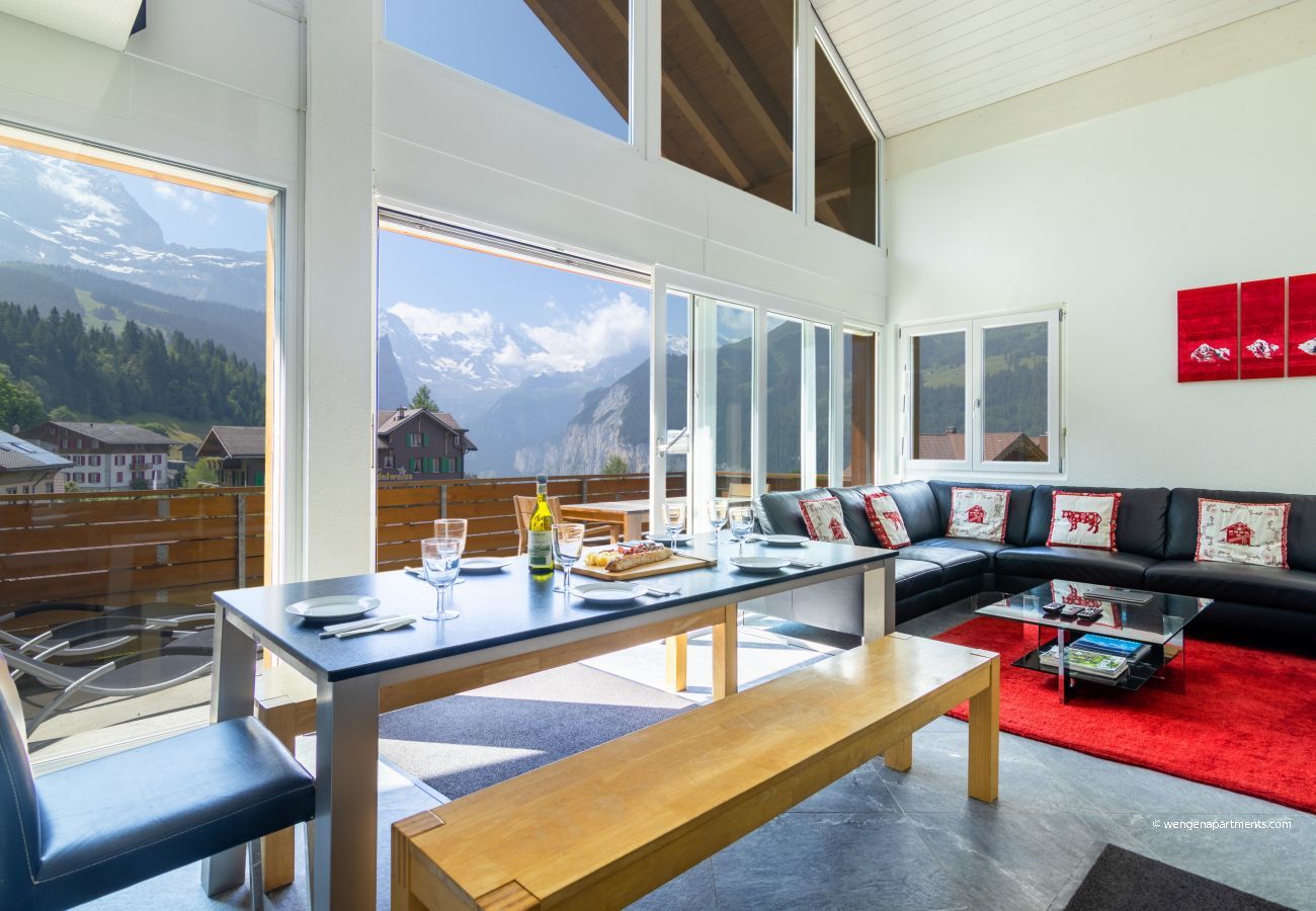 Apartment in Wengen - Chalet Hannegg Penthouse